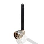 UHF 433MHz Terminal Rubber Rod Antenna With N Male Connector